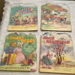 Four “Kiddie Kut” Storybooks